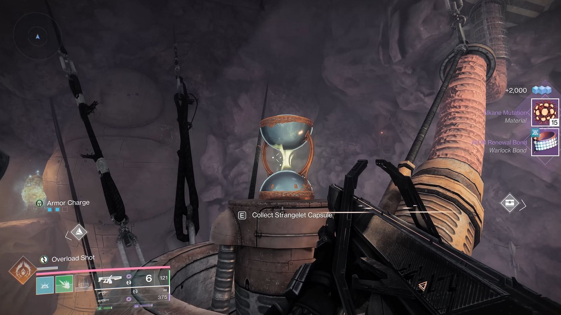 Summon and defeat the boss to claim the second Secret Strangelet Capsule (Image via Bungie | YouTube/Esoterickk)